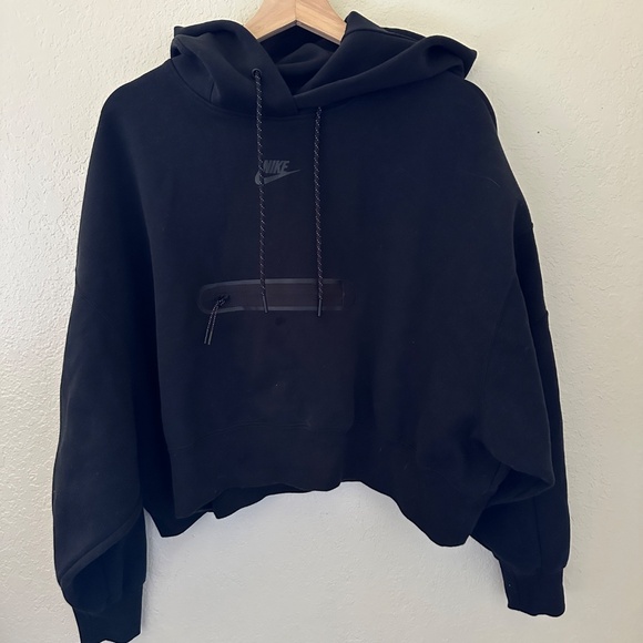 SPORTSWEAR WOMEN'S TECH FLEECE - BLACK/BLACK - Picture 9 of 12